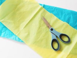Easy Flower Wrapping Tutorial for Kids flower wrapping paper craft instruction image 1