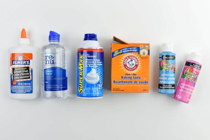 fluffy slime kids craft instruction image 1