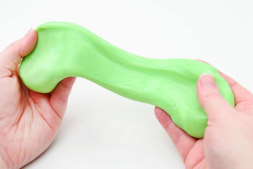 glow in the dark slime kids craft instruction image 10
