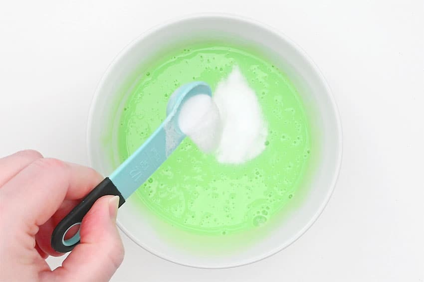 glow in the dark slime kids craft instruction image 6