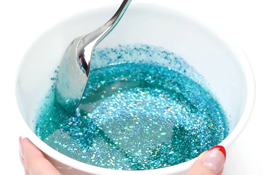 mermaid slime kids craft instruction image 6