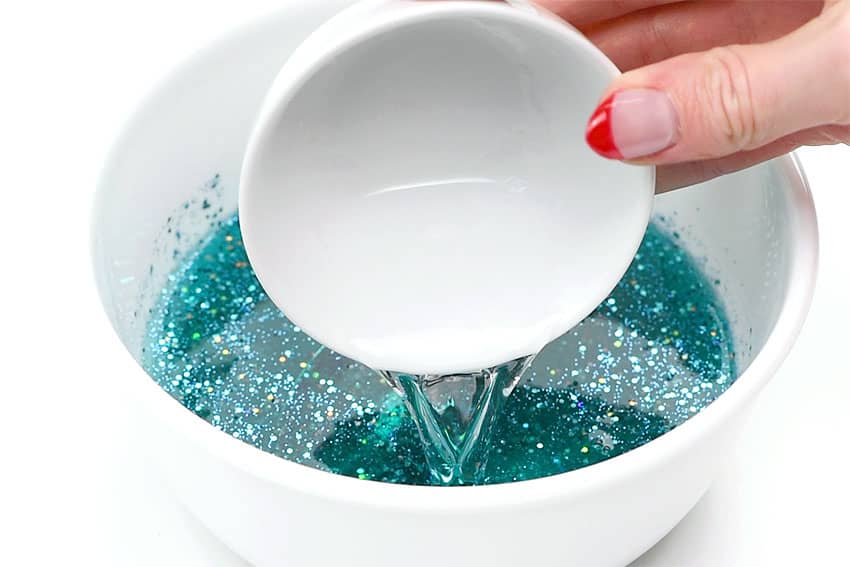 mermaid slime kids craft instruction image 7