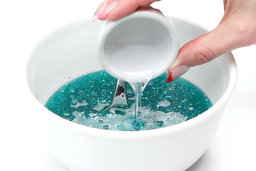 mermaid slime kids craft instruction image 9