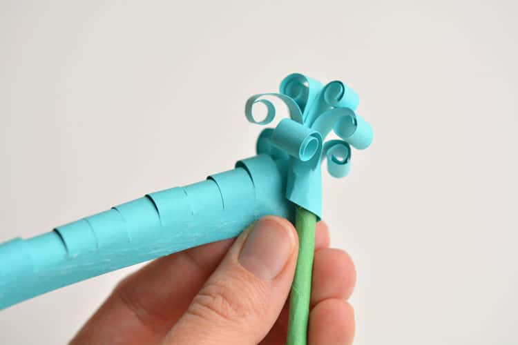 paper hyacinth flowers paper craft instruction image 14