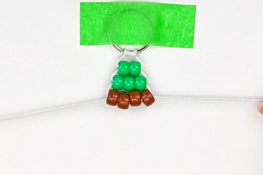 pony bead turtle kids craft instruction image 11