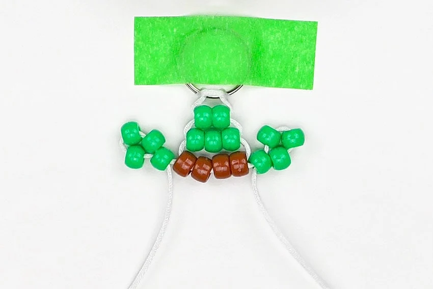 pony bead turtle kids craft instruction image 15