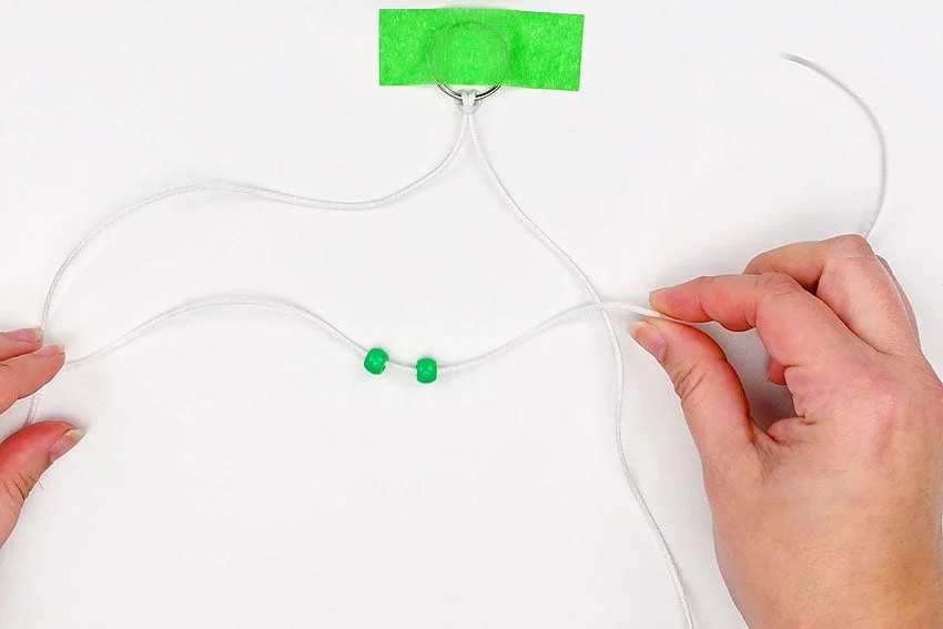 pony bead turtle kids craft instruction image 7