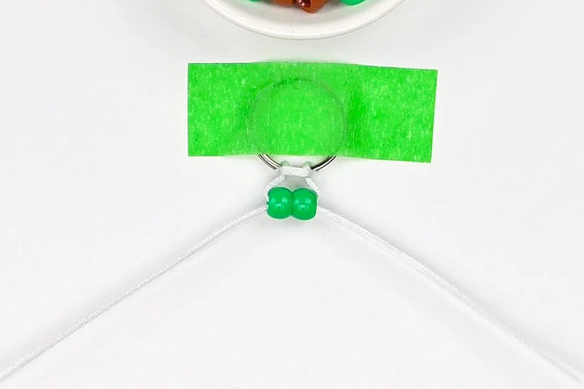 pony bead turtle kids craft instruction image 9