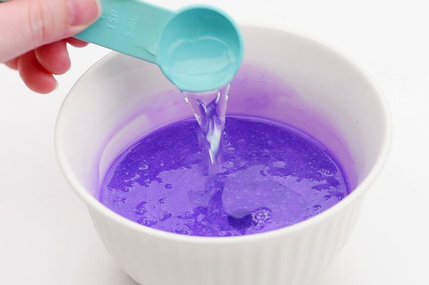 purple slime kids craft instruction image 7