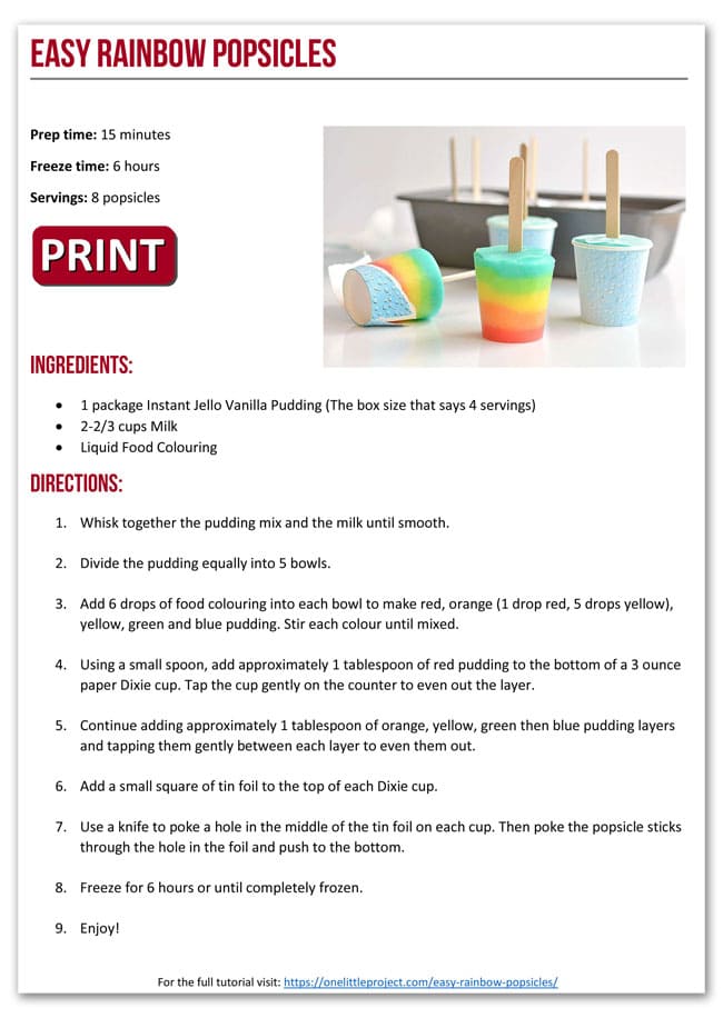 rainbow popsicles using dixie cups kids craft instruction image 10