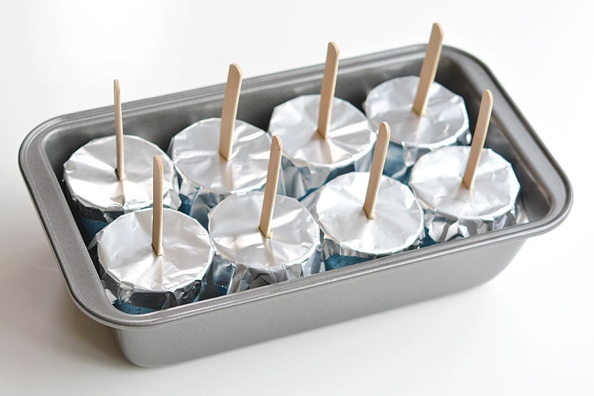rainbow popsicles using dixie cups kids craft instruction image 5
