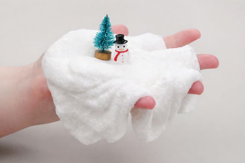 snow slime kids craft instruction image 12