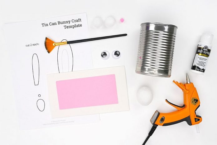 easy-bunny-tin-can-planters-tutorial-for-kids-instruction-1 bunny tin can planters kids craft instruction image 1