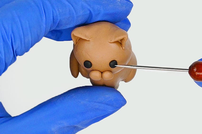 clay cat kids craft instruction image 16