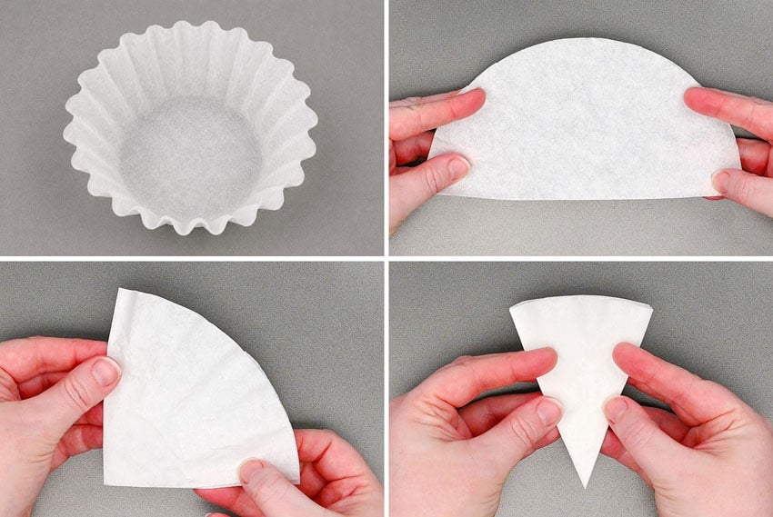 coffee filter fireworks kids craft instruction image 2