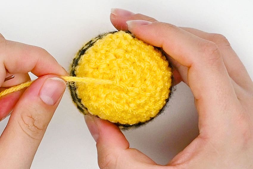 crochet bee crochet yarn craft instruction image 19