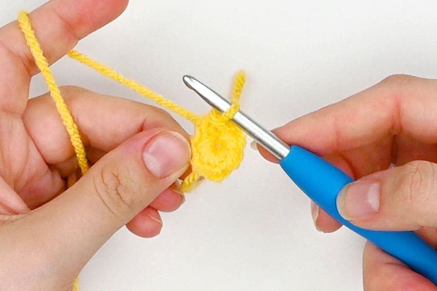 crochet bee crochet yarn craft instruction image 2