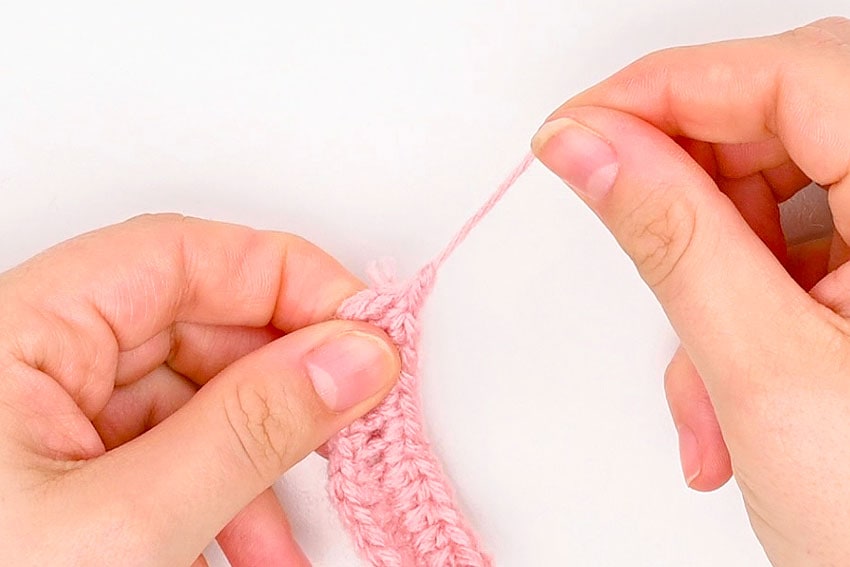 crochet bunny basket crochet yarn craft instruction image 18