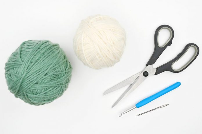 crochet cup cozy crochet yarn craft instruction image 1