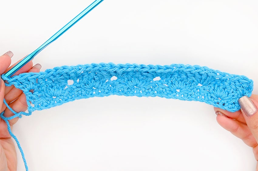 crochet dishcloth crochet yarn craft instruction image 11