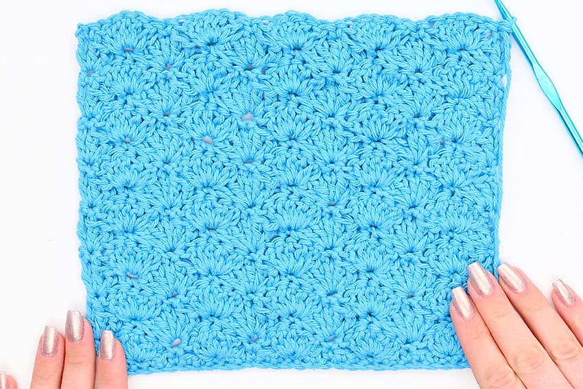 crochet dishcloth crochet yarn craft instruction image 12
