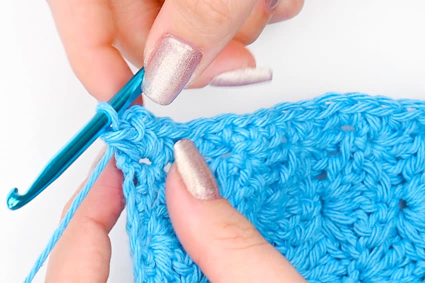 crochet dishcloth crochet yarn craft instruction image 16