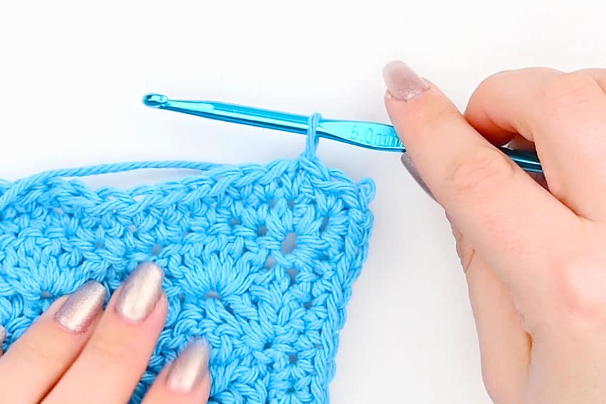 crochet dishcloth crochet yarn craft instruction image 21