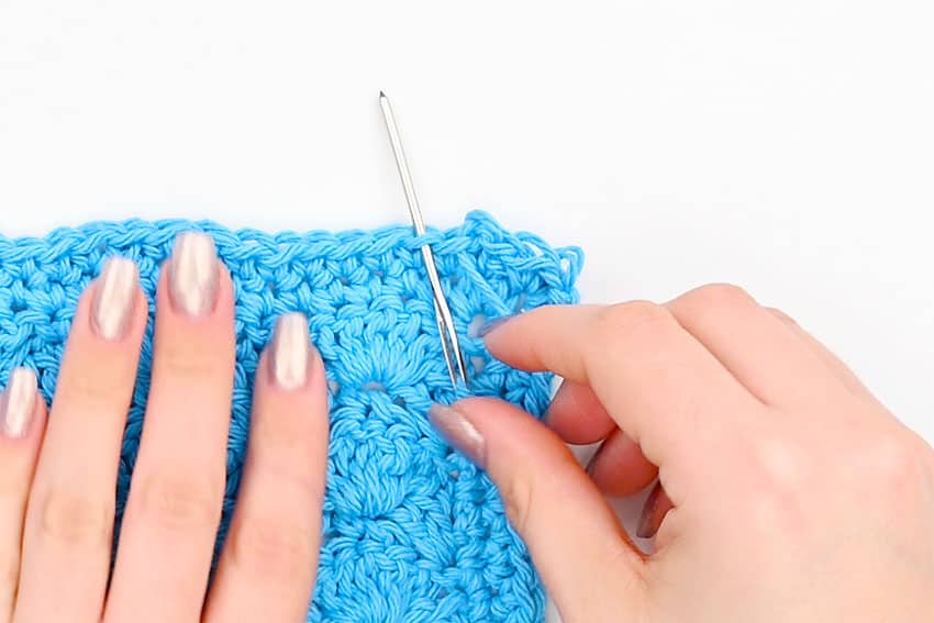 crochet dishcloth crochet yarn craft instruction image 23