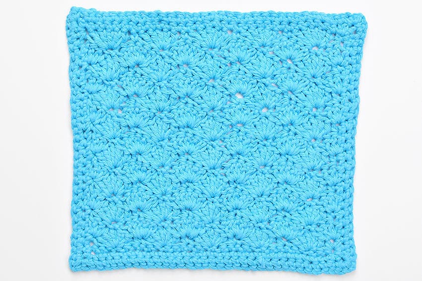 crochet dishcloth crochet yarn craft instruction image 24