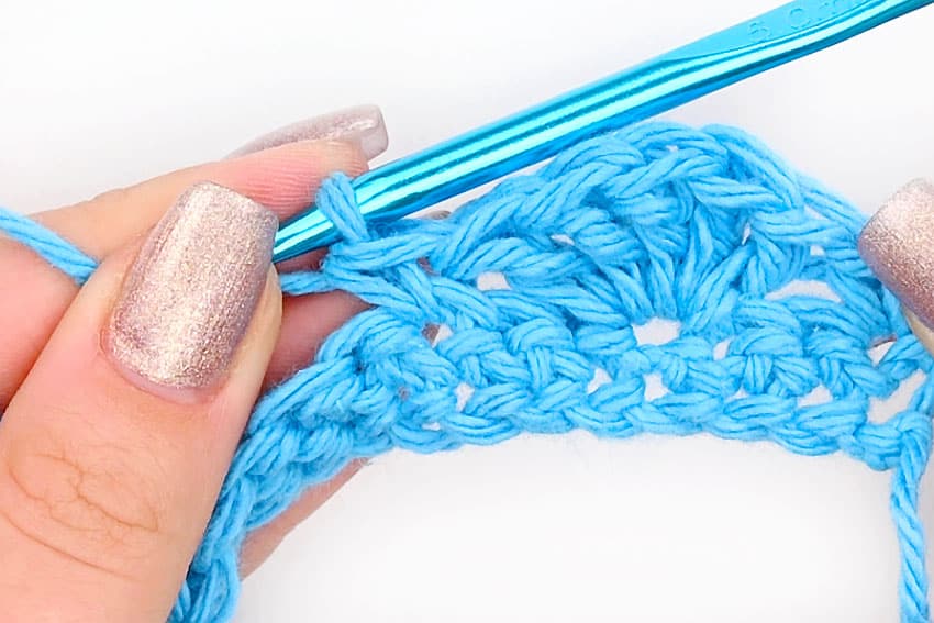 crochet dishcloth crochet yarn craft instruction image 6