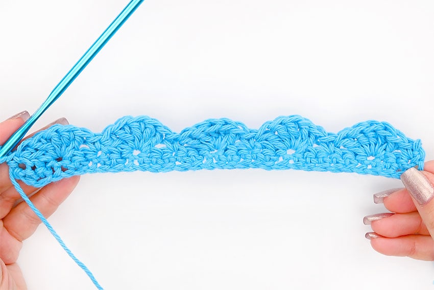 crochet dishcloth crochet yarn craft instruction image 7