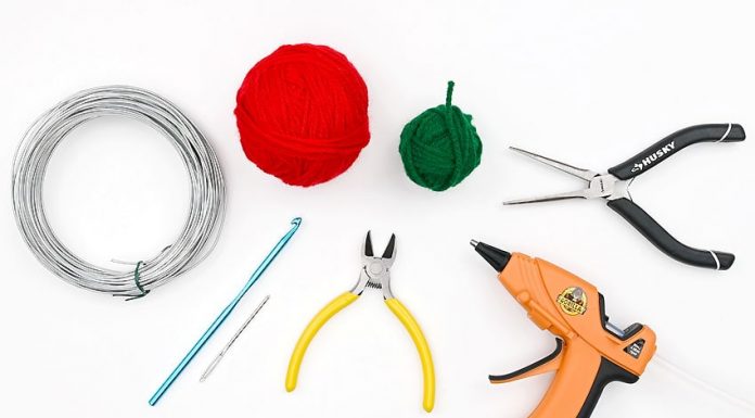 Easy Crochet Rose Tutorial for Kids crochet rose crochet yarn craft instruction image 1
