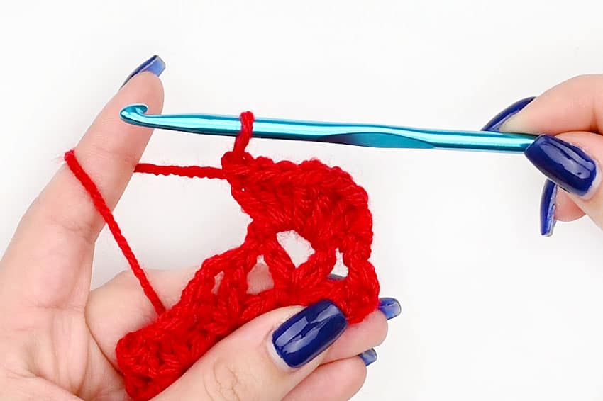 crochet rose crochet yarn craft instruction image 10