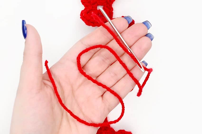crochet rose crochet yarn craft instruction image 16