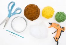 Easy Crochet Sunflower Tutorial for Kids crochet sunflower crochet yarn craft instruction image 1