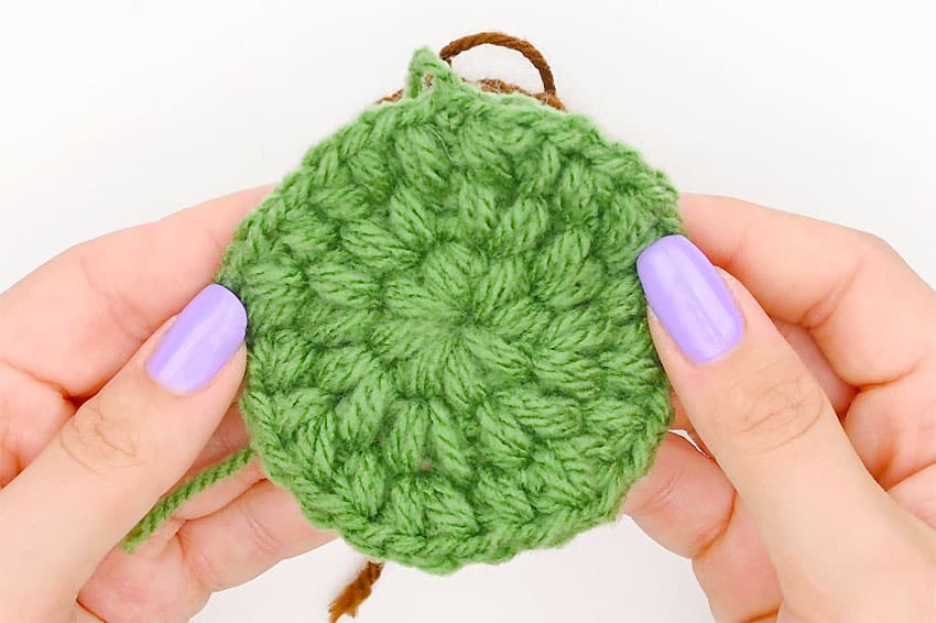 crochet sunflower crochet yarn craft instruction image 10