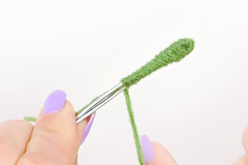 crochet sunflower crochet yarn craft instruction image 22