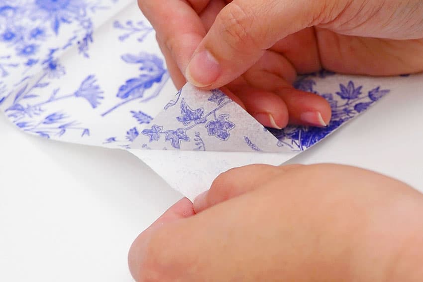 decoupage flower pots flower craft instruction image 4