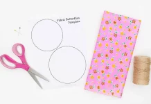 Easy Fabric Butterflies Tutorial for Kids fabric butterflies kids craft instruction image 1