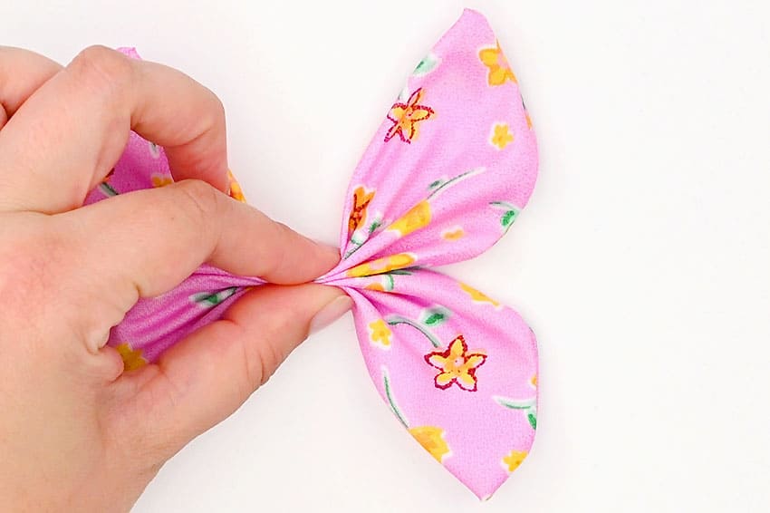 fabric butterflies kids craft instruction image 14