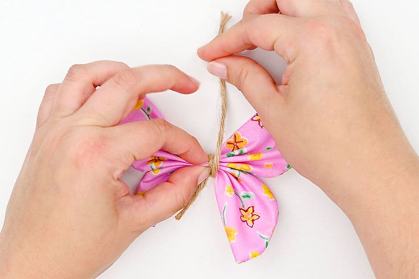 fabric butterflies kids craft instruction image 15
