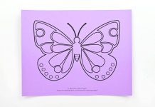 Easy Flapping Butterfly Tutorial for Kids flapping butterfly kids craft instruction image 1