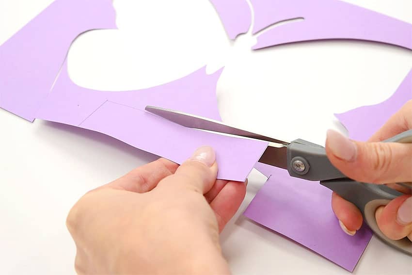 flapping butterfly kids craft instruction image 5