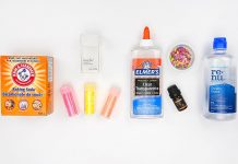 Easy Fruit Slime Tutorial for Kids fruit slime kids craft instruction image 1
