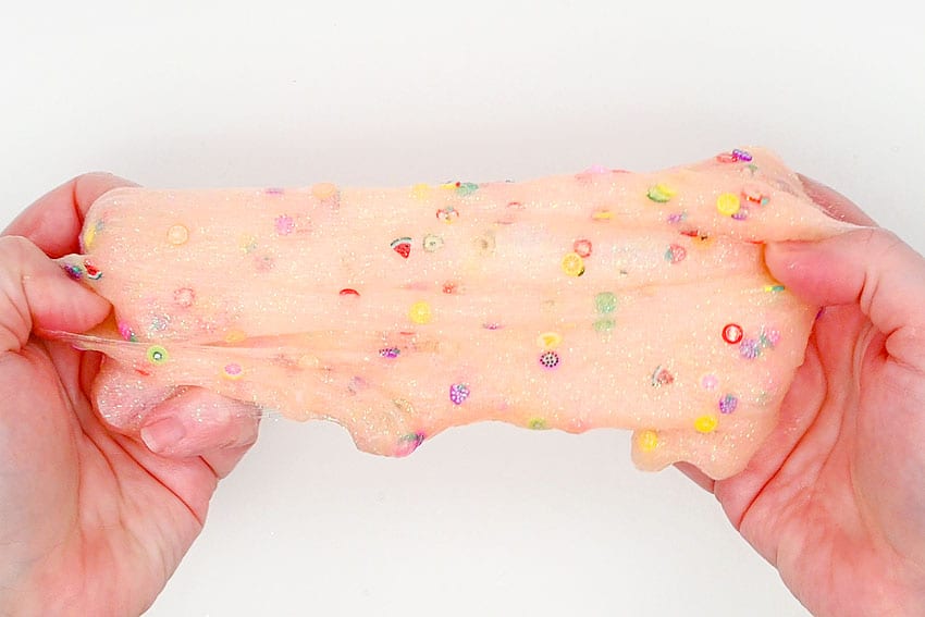 fruit slime kids craft instruction image 10