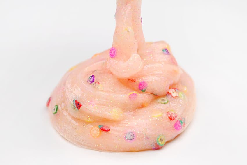 fruit slime kids craft instruction image 12