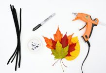 Easy Leaf People Tutorial for Kids leaf people kids craft instruction image 1