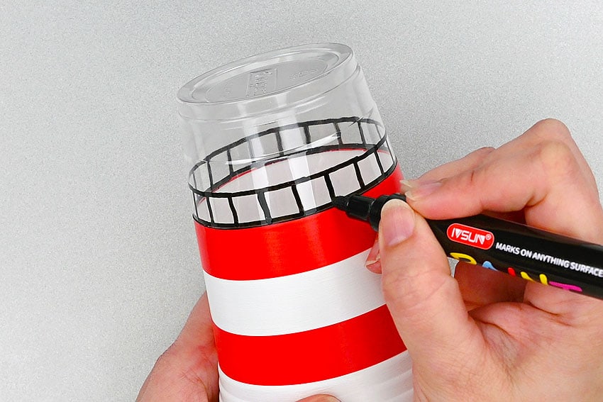 lighthouse kids craft instruction image 8