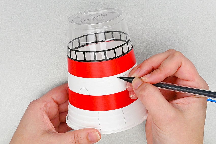 lighthouse kids craft instruction image 9