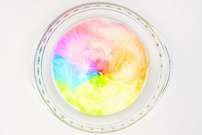 magic milk art kids craft instruction image 10